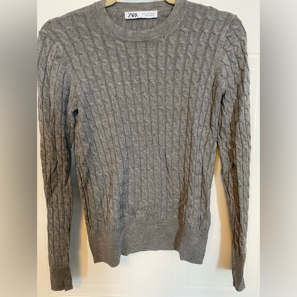 Grey Zara sweater